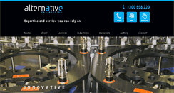 Desktop Screenshot of alternativeengineering.com.au